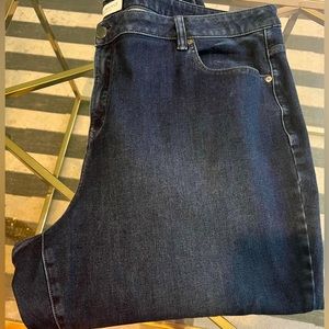 Lane Bryant high rise ultimate stretch skinny jeans